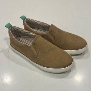 Casual Brown Slip-On Sneakers